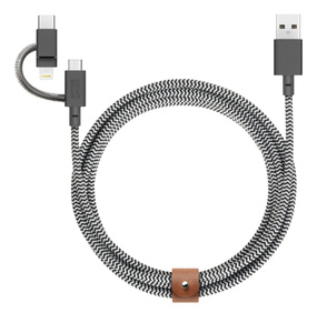 Câble Data USB Renforcé Rigide Lightning Bleu Tressé Apple iPhone 6 6S 6S Plus 
